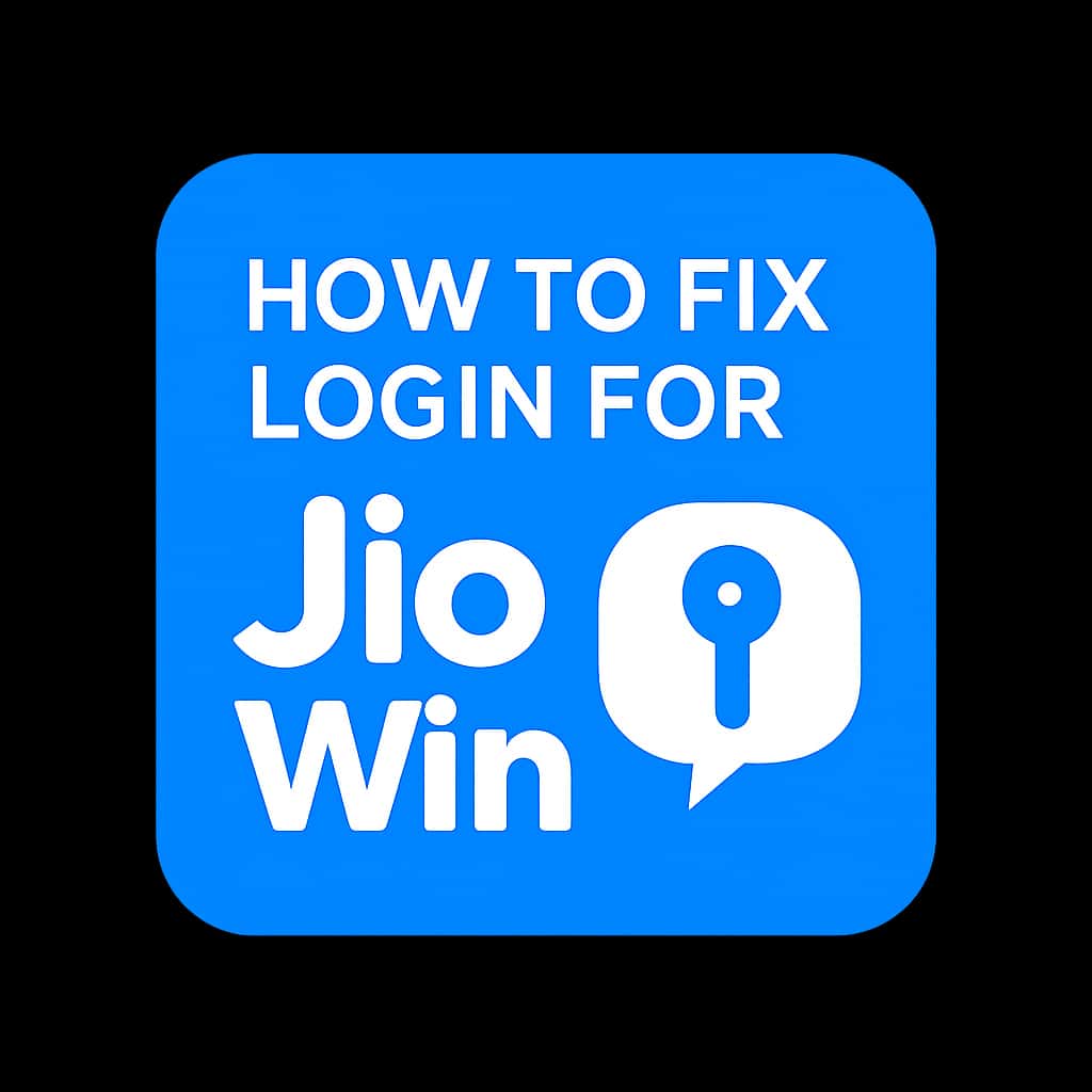 An icon illustrating support for Jio Win login solutions