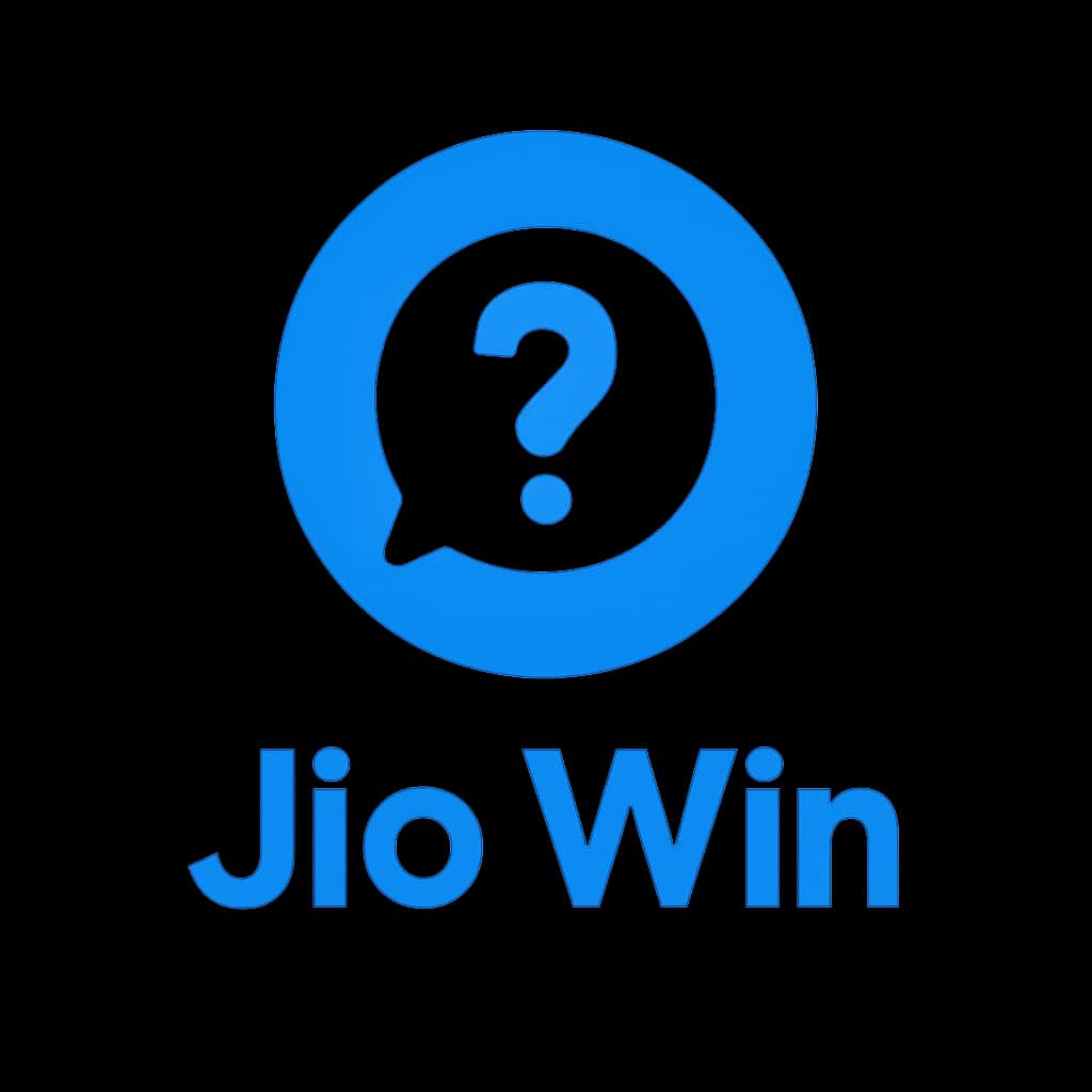 An icon representing How Jio Win Works, designed for guidance.