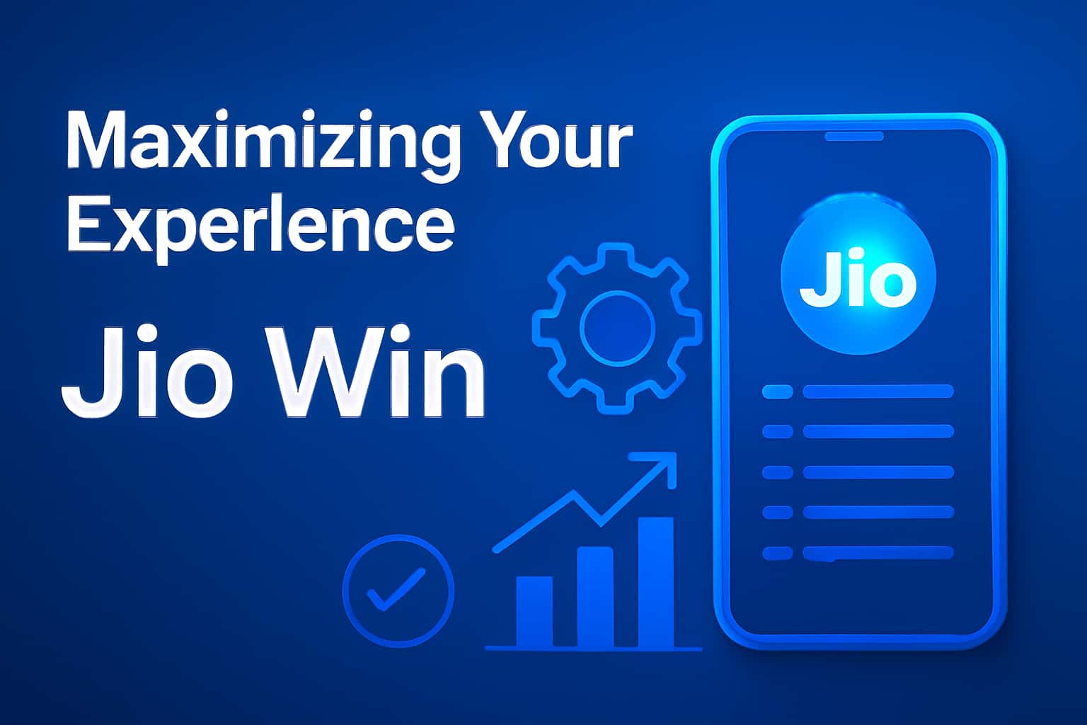 An informative scene showcasing the Jio Win platform aiming to enhance user experience.