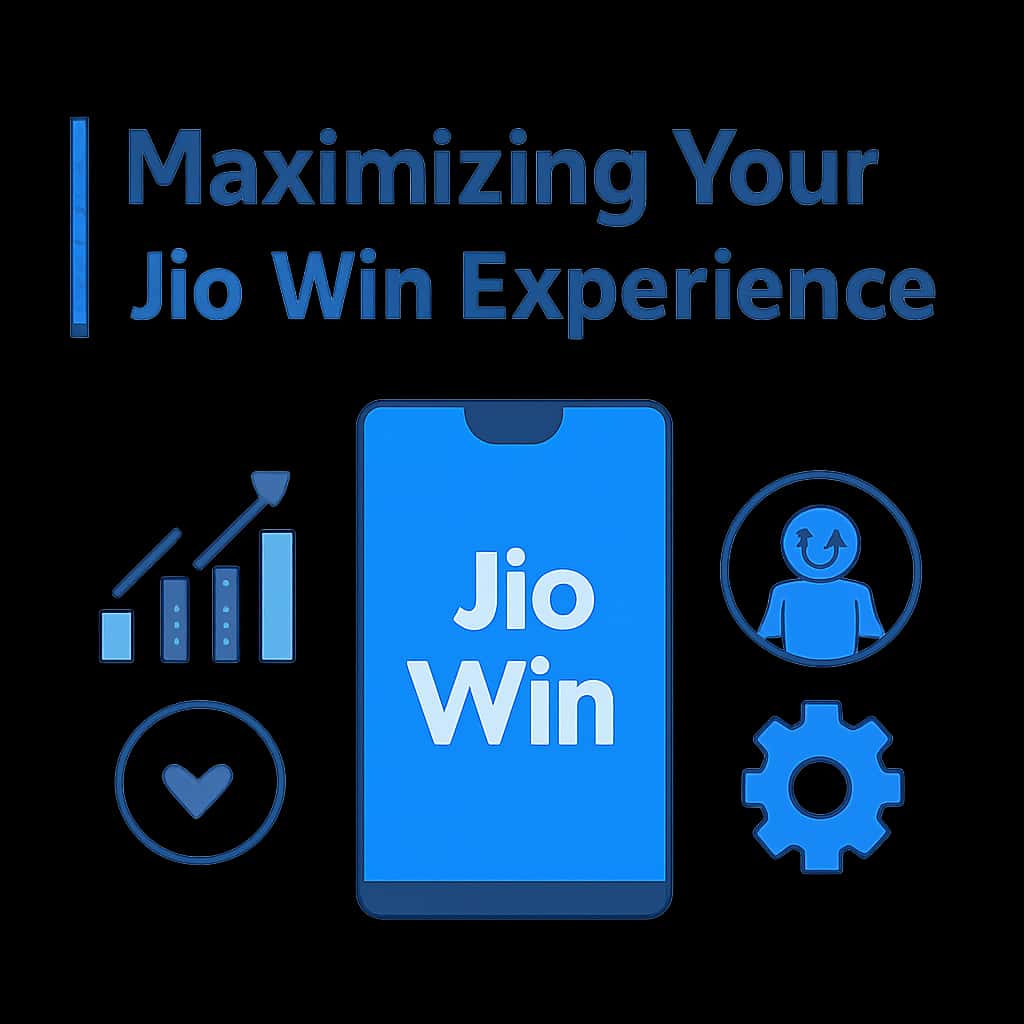 An educational diagram illustrating features of Maximizing Your Jio Win Experience.